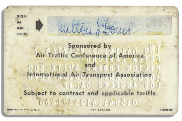 Air travel card